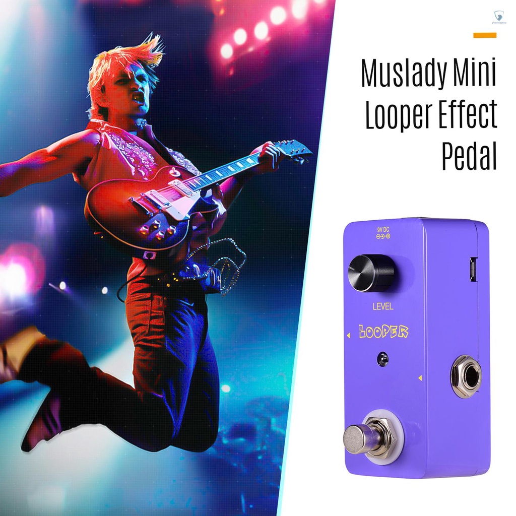 Bàn Đạp Hiệu Ứng Vòng Tròn Mini 5 Phút Với Giao Diện USB Cho Guitar Bass