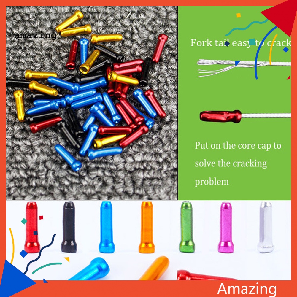 Bộ 50 Cái Nắp Đậy Dây Phanh Xe Đạp