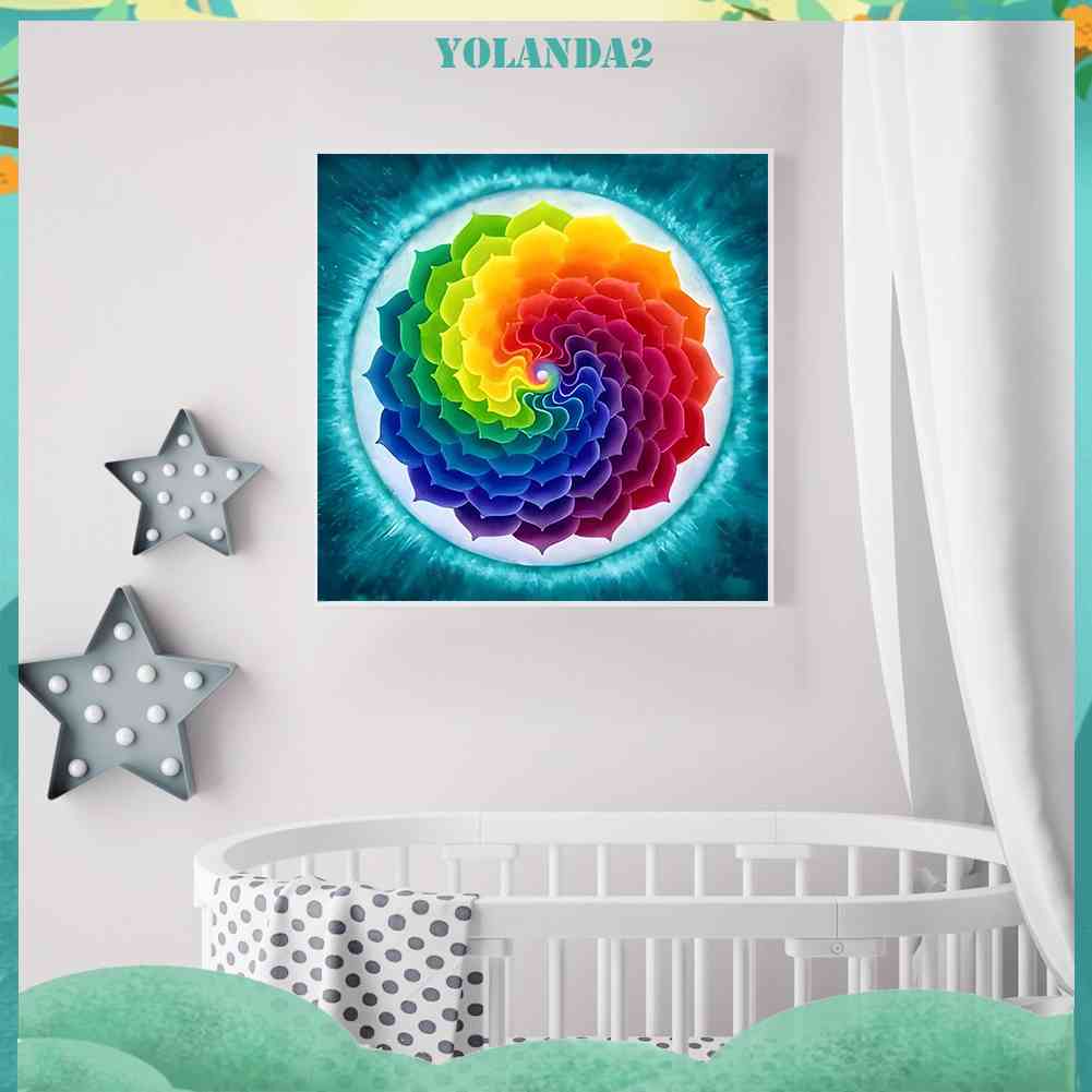 Tranh Đính Đá Kim Cương Toàn Bộ 5D DIY Hình Vẽ Trừu Tượng Trang Trí Nhà Cửa