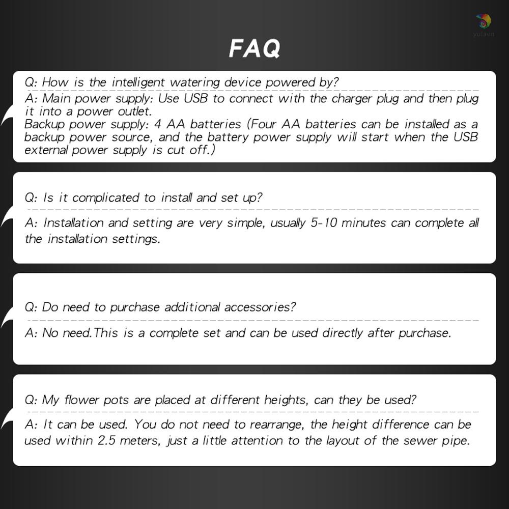 Thiết Bị Tưới Nước Tự Động Thông Minh Kết Nối WIFI Điều Khiển Từ Xa Cho Sân Vườn