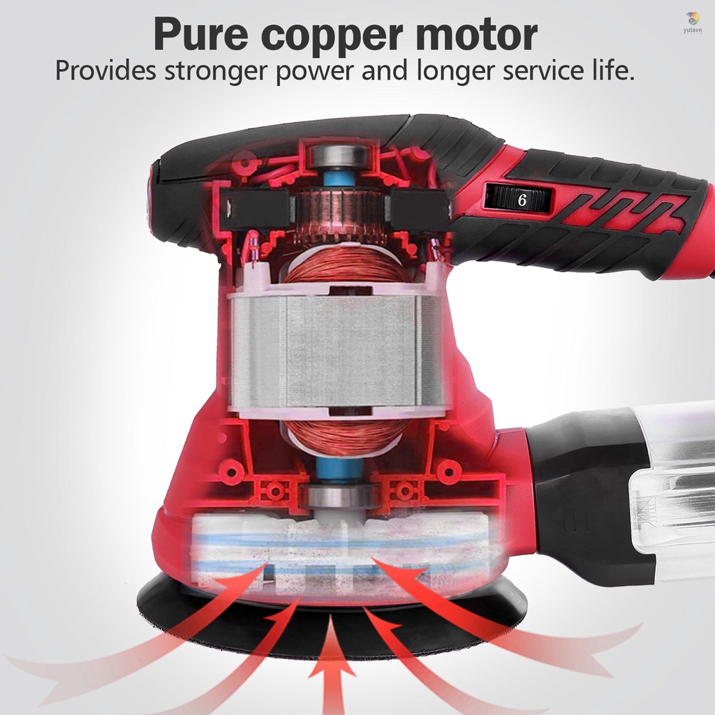 Set 20 Đĩa Xốp 300W 2.5-Amp 6 Tốc Độ 13000 OPM Chuyên Dụng Làm Đồ Gỗ