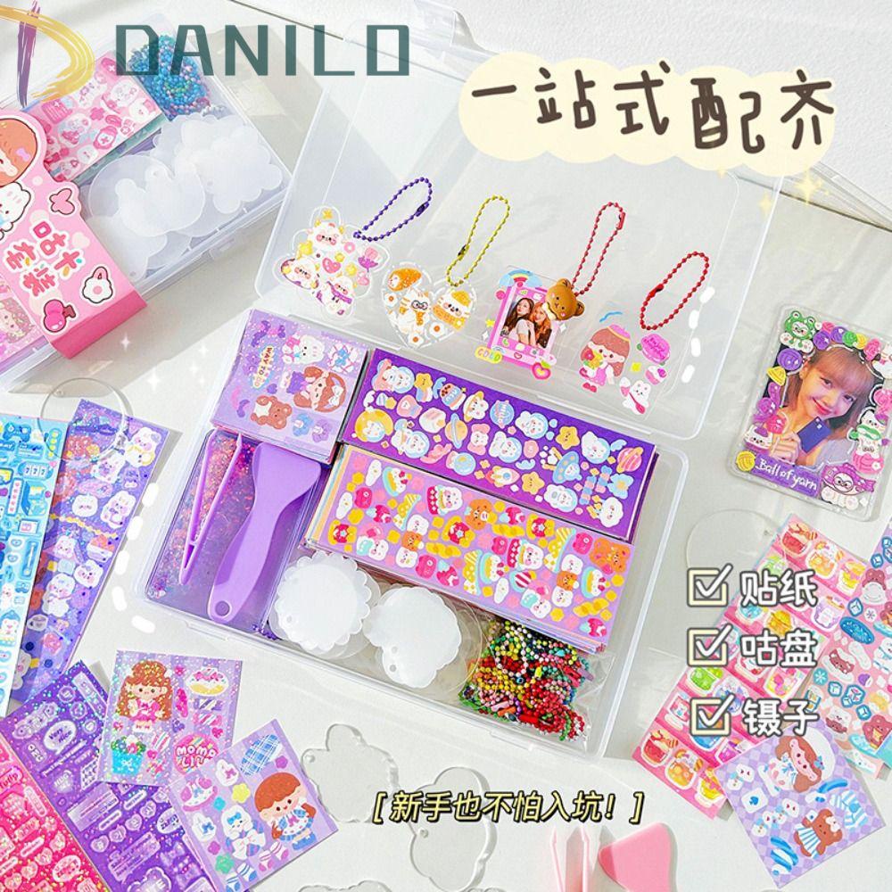 Danilo Bộ Nhãn Dán Guka Làm Hộp Quà Tặng Thủ Công Diy Cho Bé