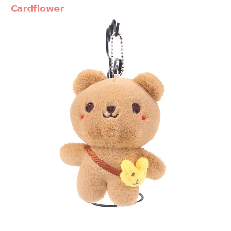 Móc Khóa Hình Gấu Nhồi Bông 14CM Dễ Thương