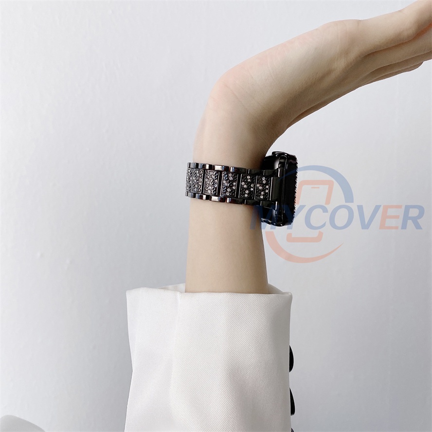 Dây Đeo Đồng Hồ Bằng Kim Loại Cho Apple Watch Series 8 Ultra Pro 7 6 SE 5 4 3 2 1 Size 49mm 41mm 45mm 44mm 42mm 40mm 38mm Ốp