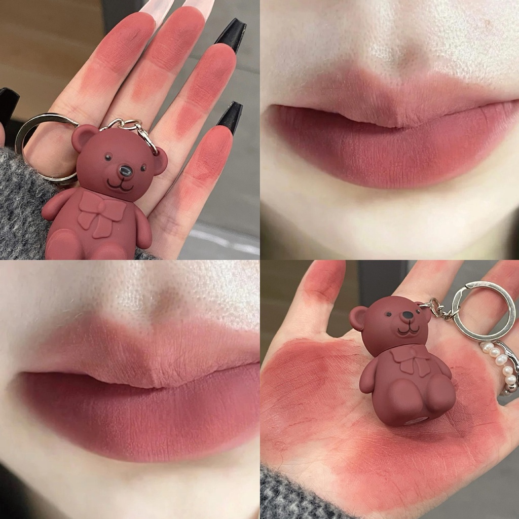 Son Lì ArtValue bear Mềm Mịn Như Nhung Chống Thấm Nước Lâu Trôi