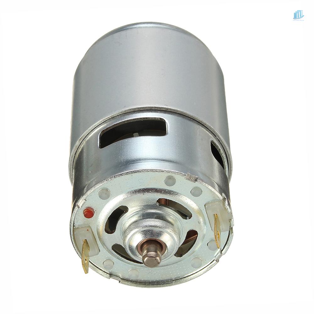 Mô Tơ Điện DC Giảm Tiếng Ồn Cao Cấp 775 DC 12V-36V 3500-9000RPM