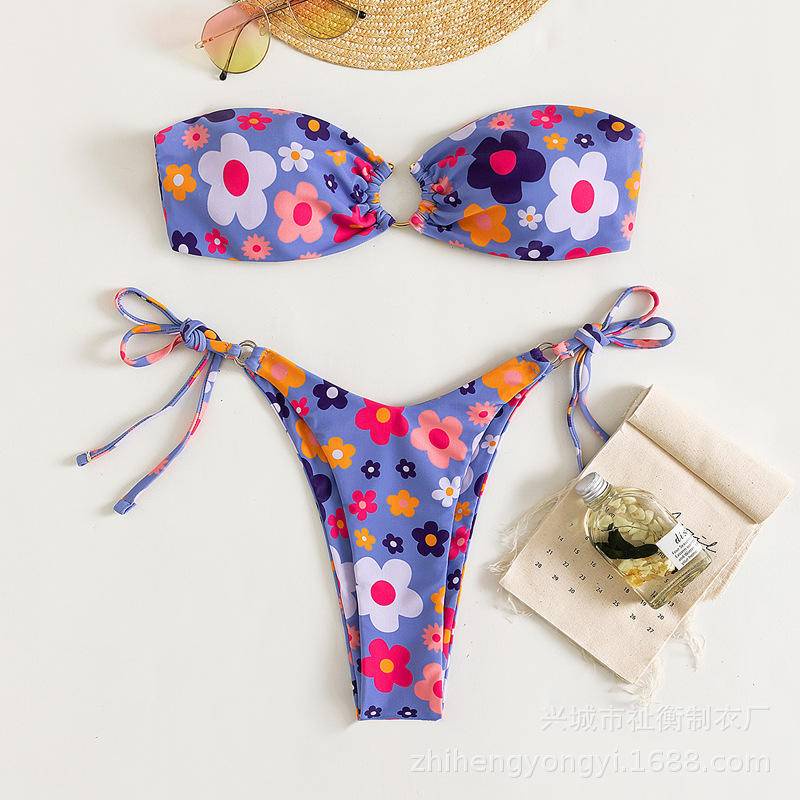 Bộ Đồ Bơi bikini Phong Cách Âu Mỹ Mùa Hè Mới 2023