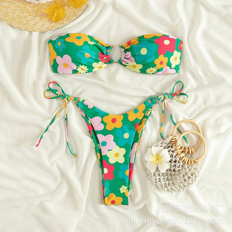 Bộ Đồ Bơi bikini Phong Cách Âu Mỹ Mùa Hè Mới 2023