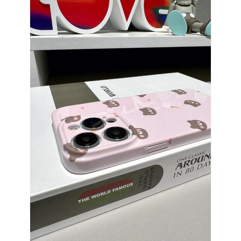Ốp Điện Thoại Cứng Chống Sốc Hình Gấu Cà Rốt Graffiti Cho Iphone 11promax 14 7 8plus 12 11 13Pro XS xr
