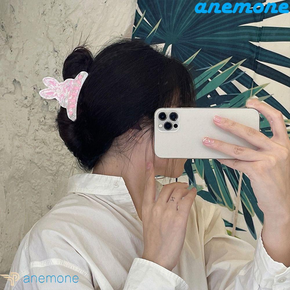 Kẹp Tóc Đuôi Ngựa Hình Hoạt Hình Phong Cách Hàn Quốc Cổ Điển