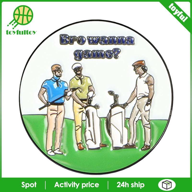 Dụng Cụ Đánh Dấu Bóng Golf Tráng Men Màu Xanh Lá 25mm Thích Hợp Làm Quà Tặng Cho Nam Và Nữ