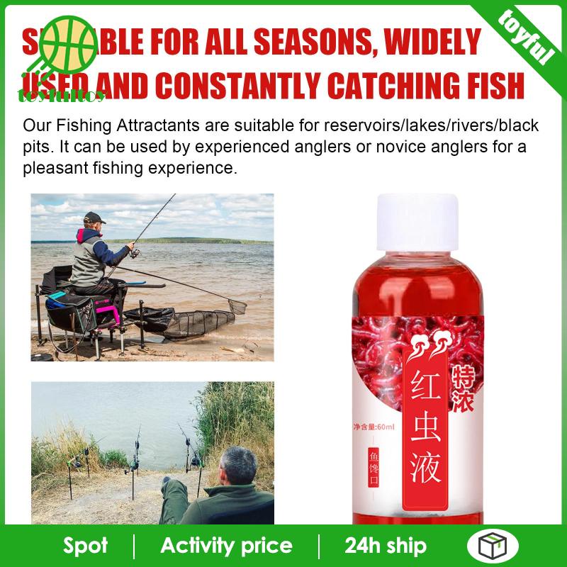 Đồ Chơi Hình Sâu Bướm Đỏ Đậm Đặc Có Hương Thơm Cho Mèo / Cá / Trout Crucian