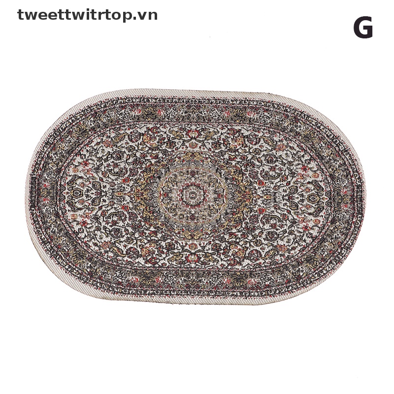 1 Thảm Lót Sàn 1: 12 Dùng Trang Trí Nhà Búp Bê / Phòng Khách / Phòng Ngủ