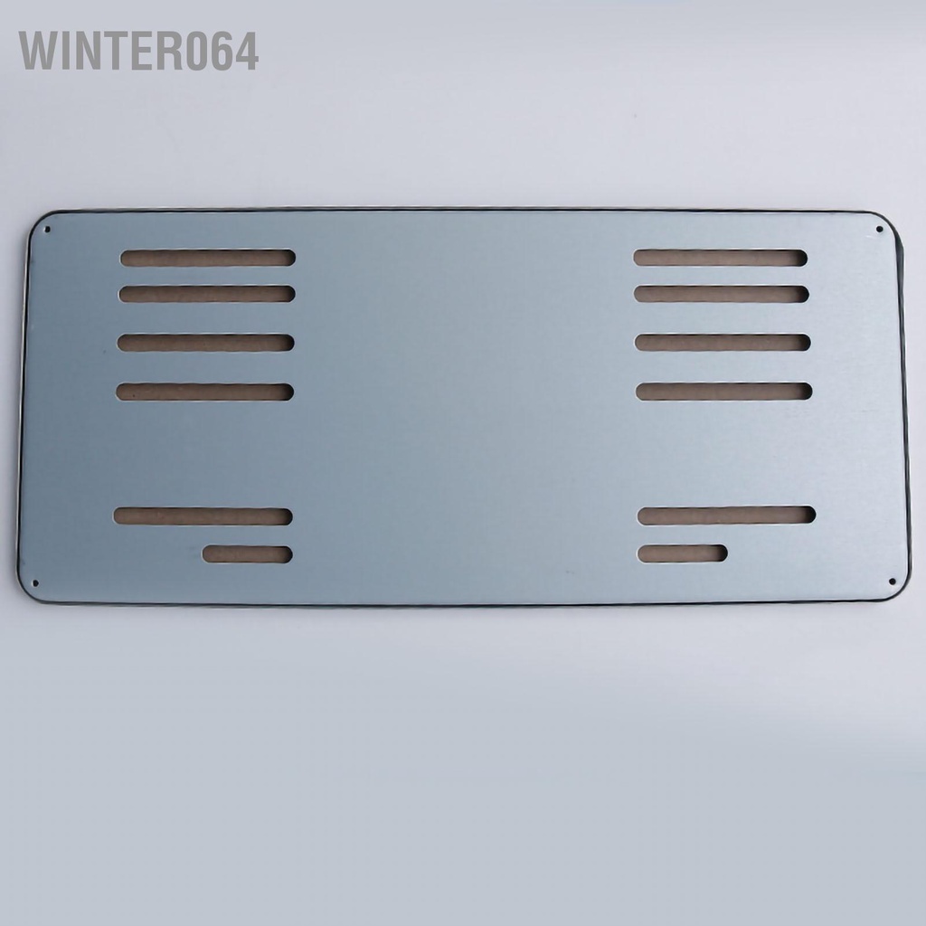 Winter064 Biển Khung Một Mảnh Dập Hình Thành Độ Dẻo Tuyệt Vời Xe Số dành cho SUV Thương Mại