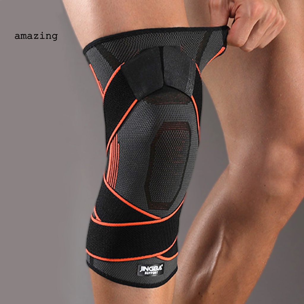 1 Đai Quấn Bảo Vệ Đầu Gối Thoáng Khí Hỗ Trợ Tập Thể Thao