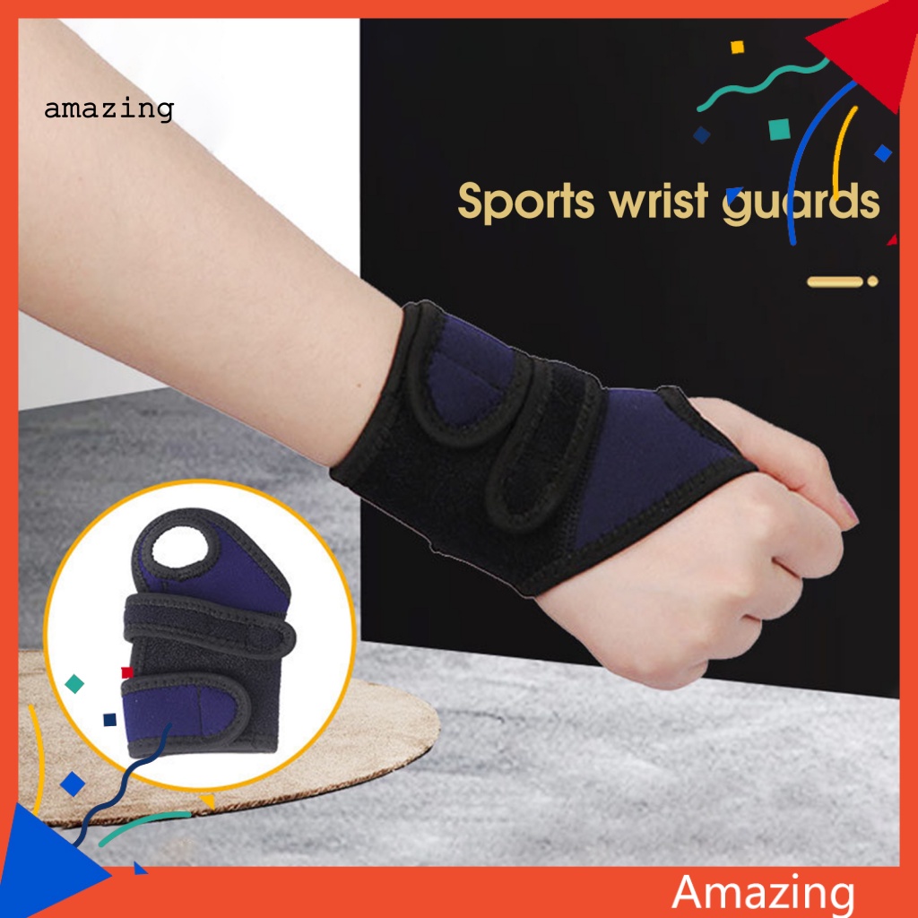 1 Cặp Đai Quấn Bảo Vệ Cổ Tay Gọn Nhẹ Co Giãn Hỗ Trợ Luyện Tập Thể Thao