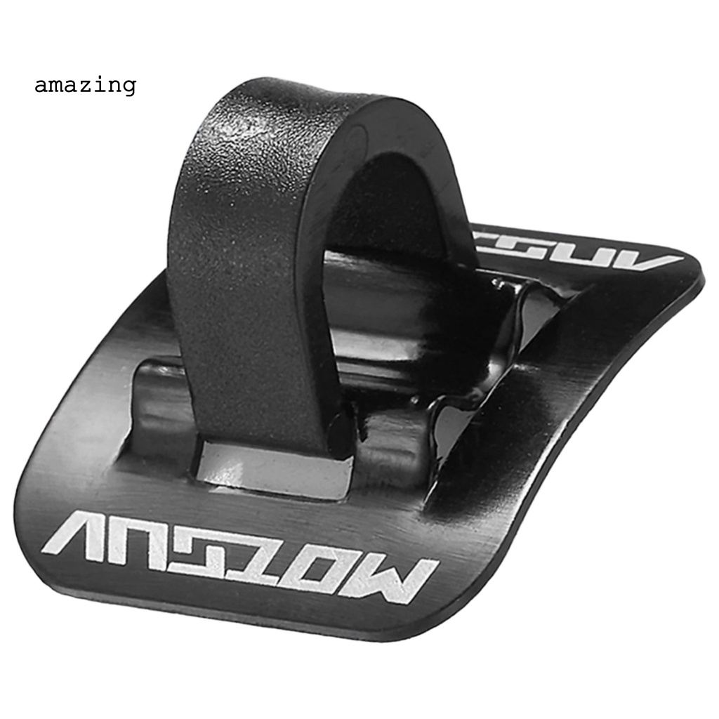 Bộ 6 Kẹp Cố Định Dây Cáp Màu Đen Siêu Bền Tiện Dụng Cho Xe Đạp Leo Núi