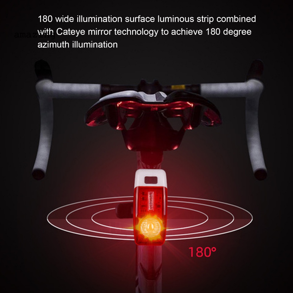 Đèn Đuôi Xe Đạp Siêu Sáng Chống Bụi Có Thể Sạc Lại