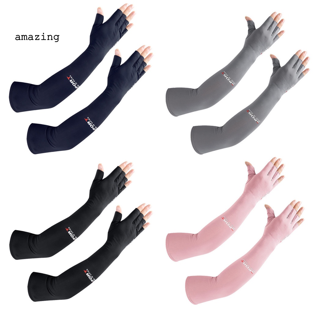 1 Cặp Ống Tay Áo Gọn Nhẹ Chống Rơi Cho Câu Cá Mùa Hè