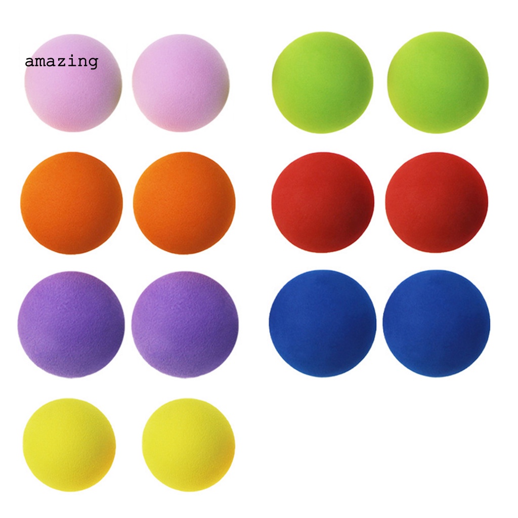 Set 2 Quả Bóng Đánh Golf / Tennis Mềm Nhiều Màu An Toàn
