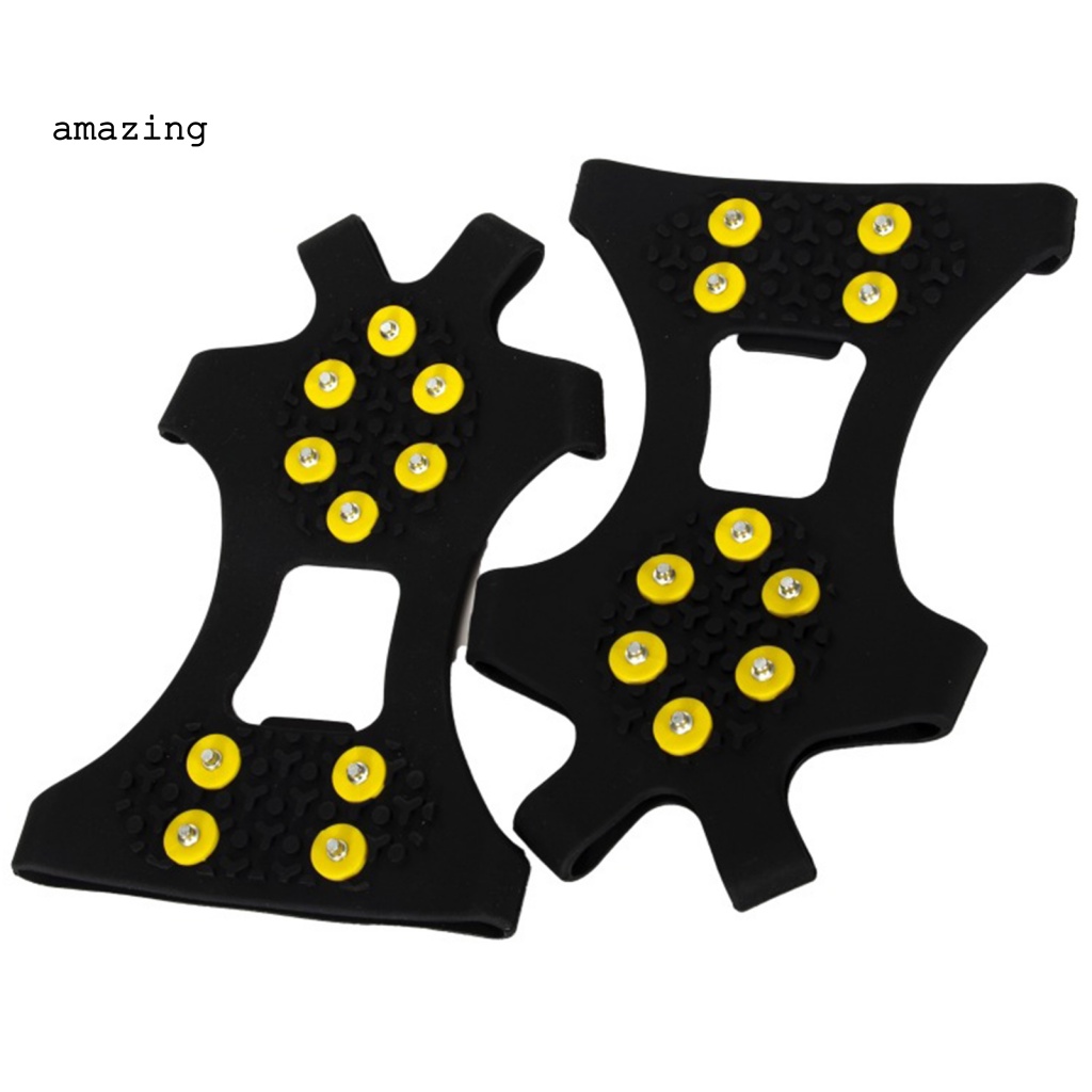 1 Cặp Đinh Gắn Đế Giày Leo Núi Tuyết An Toàn Chống Ăn Mòn