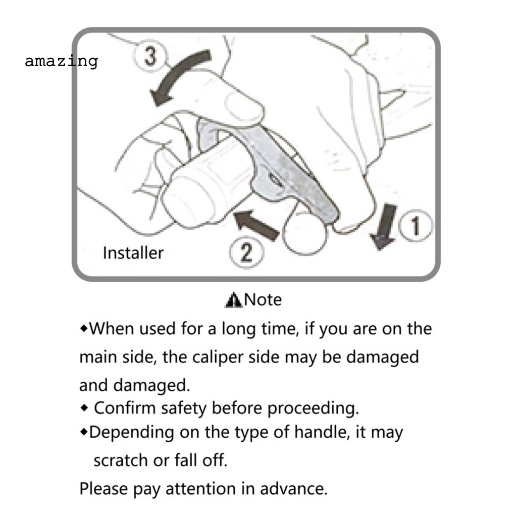 Móc Khóa Thắng Xe Đạp Bằng Nhựa Chuyên Dụng