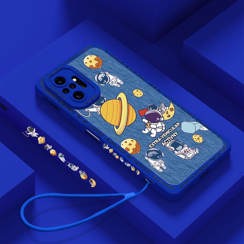 Ốp Điện Thoại Silicon Mềm Họa Tiết Phi Hành Gia Dành Cho Redmi NOTE 12 11 10 pro 12 pro 11 pro 10 pro 10s 11s 12C