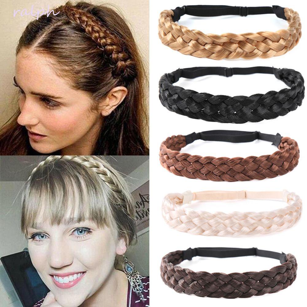 Băng Đô Bện Tóc Phong Cách Bohemian Có Thể Điều Chỉnh Cho Nữ