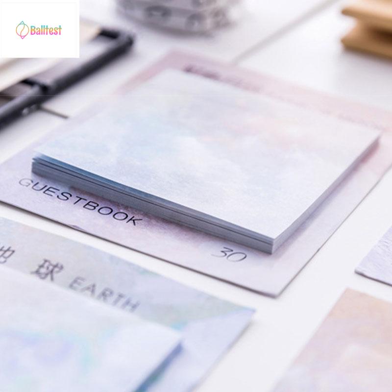 💜Giấy Dán Ghi Chú Hình Các Hành Tinh Tiện Dụng Note