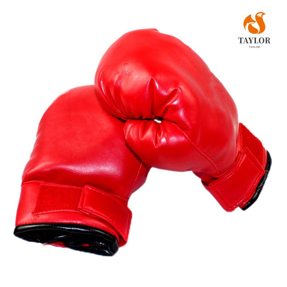 1 Đôi Găng Tay Đấm Bốc TAYLOR1 Bằng Da PU Chất Lượng Cao Cho Trẻ Em