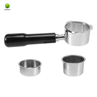 Bộ lọc cà phê espresso portafilter 51mm cho máy pha cà phê delonghi ec685 ec680 với 2 kiểu 51mm
