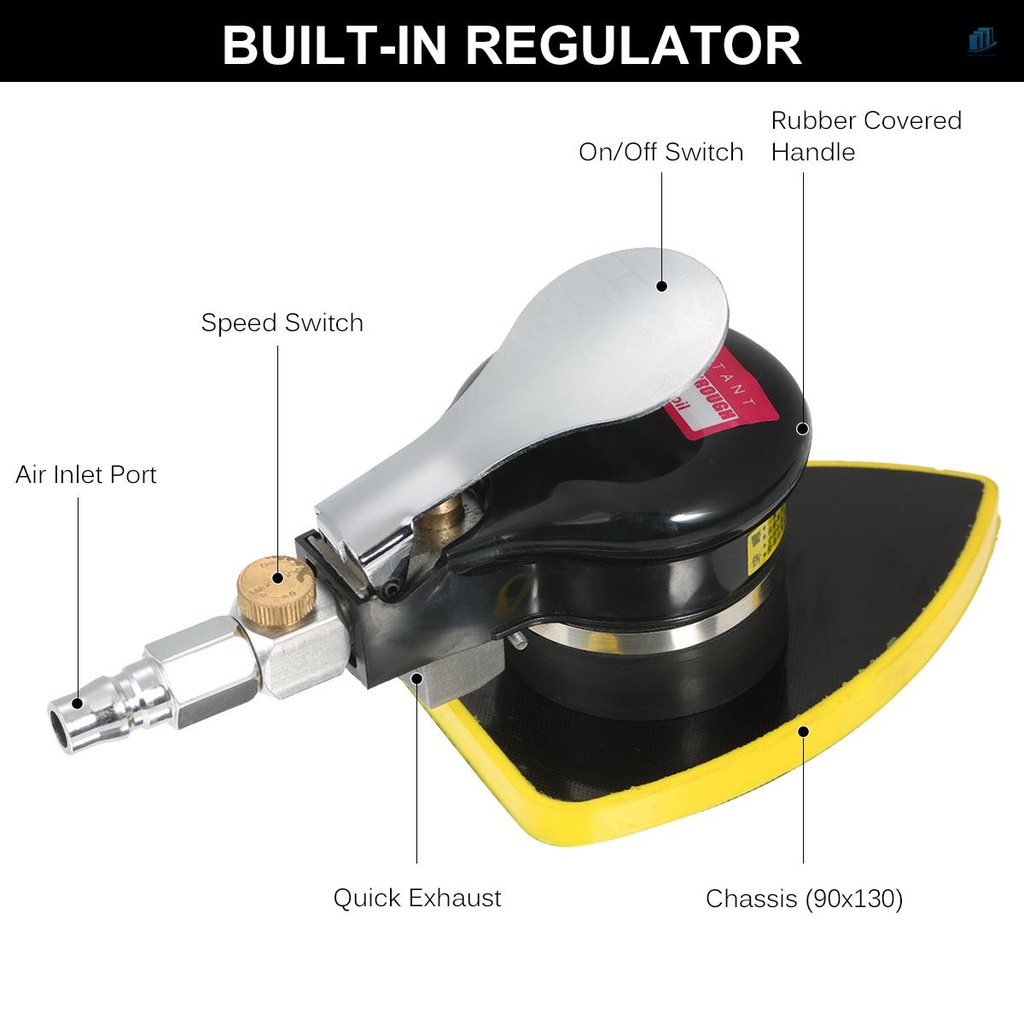 Máy Mài Đánh Bóng Hình Tam Giác Nhỏ Gọn 90x130mm Chuyên Dụng