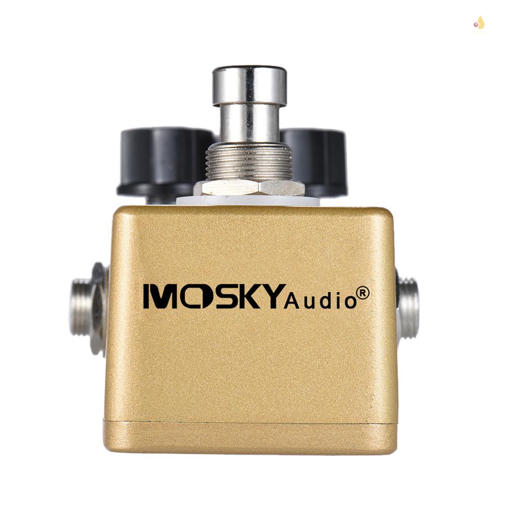 Bàn Đạp Hiệu Ứng Đàn Guitar Điện MOSKYAudio Plexi-m Vỏ Kim Loại