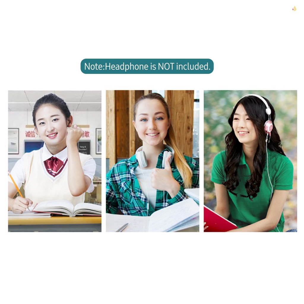 Máy Nghe Nhạc CD Kỹ Thuật Số Mini 5 Hiệu Ứng Âm Thanh Và 4 Chế Độ Nhắc Nhở Hỗ Trợ Thẻ TF Cáp Aux 3.5mm Dùng Trong Nhà / Xe Hơi / Du Lịch