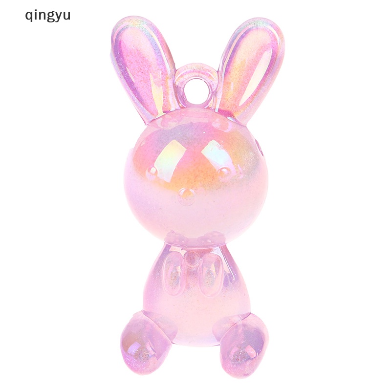 1 Mặt Vòng cổ Hình Thỏ Nhiều Màu Sắc DIY