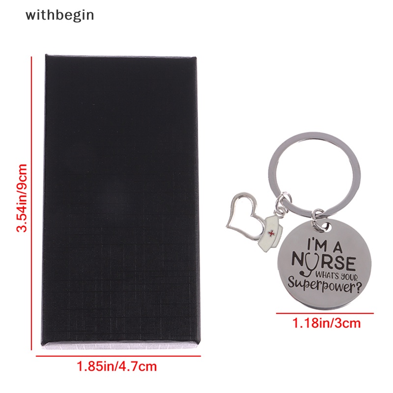 1 Móc Chìa Khóa Hình Cô Y Tá DIY Dễ Thương