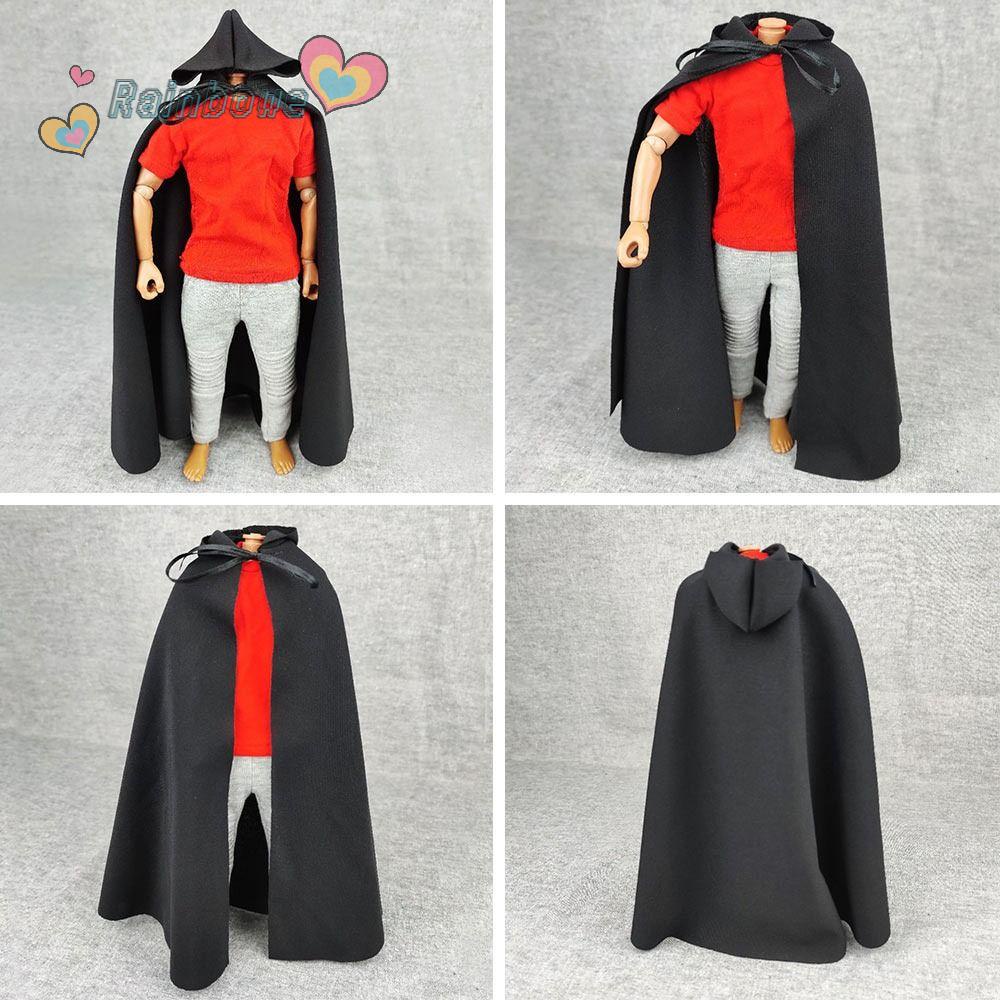 Áo Hoodie Bằng Cotton Màu Cầu Vồng Tỉ Lệ 1 / 6 Cho Búp Bê 1 / 6