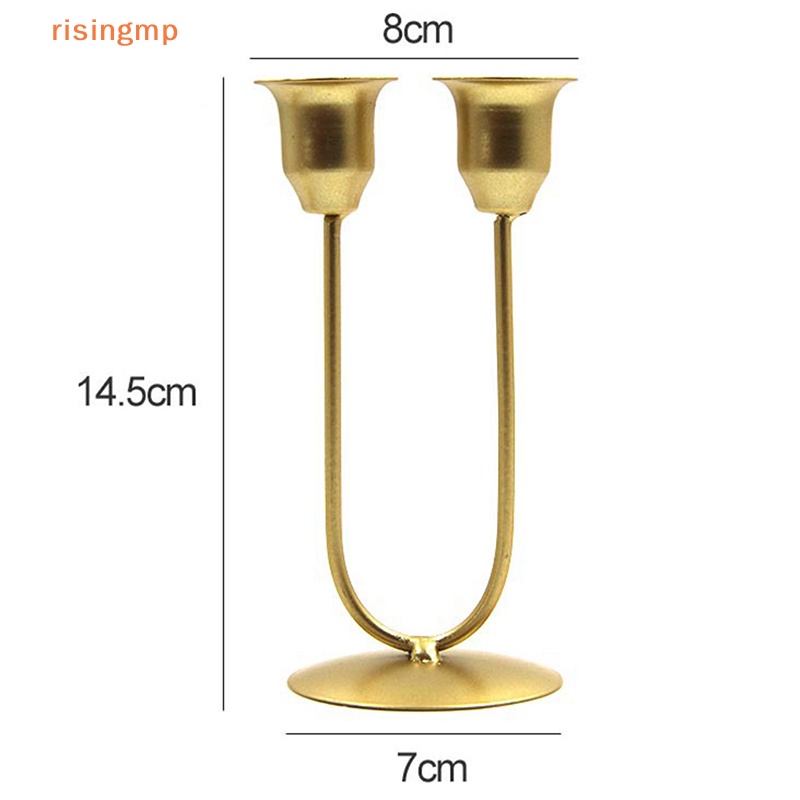 Giá Đỡ Cần Gạt Nước 2 Cánh Tay Bằng Kim Loại Đơn Giản Trang Trí Bàn Ăn / Tiệc Cưới