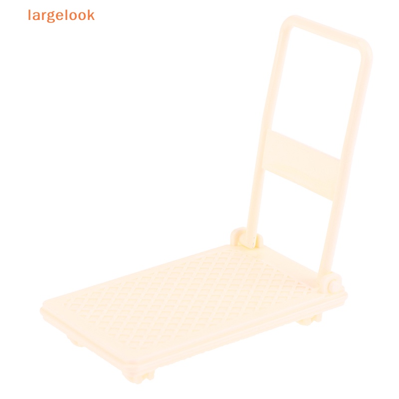 Mô Hình Xe Đẩy Mua Sắm Mini Tỉ Lệ 1 / 12 Trang Trí Nhà Búp Bê