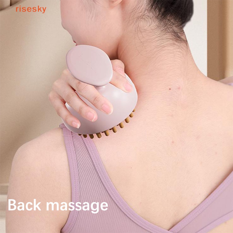 Bàn Chải Massage Gua Sha Bằng Đá Meridian Giảm Mệt Mỏi