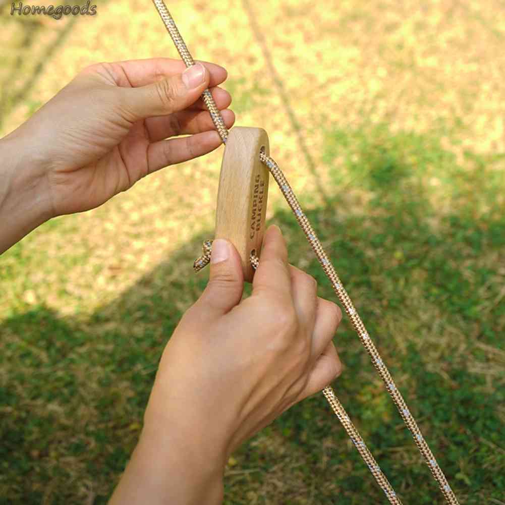 Móc Khóa Dây Lều Cắm Trại Điều Chỉnh Linh Hoạt Mới 2023