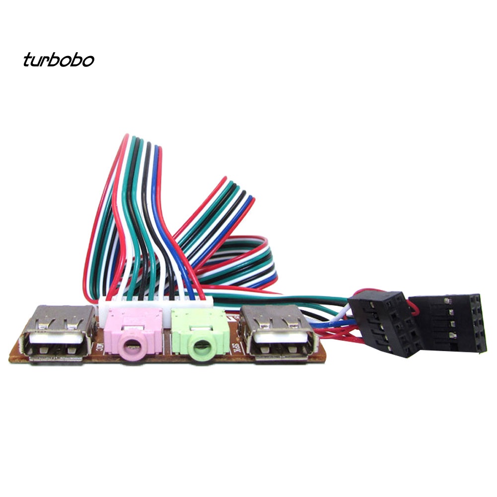 Turbobo Ốp Tai Nghe Kèm Mic Cổng USB 6.8cm Cho Máy Tính