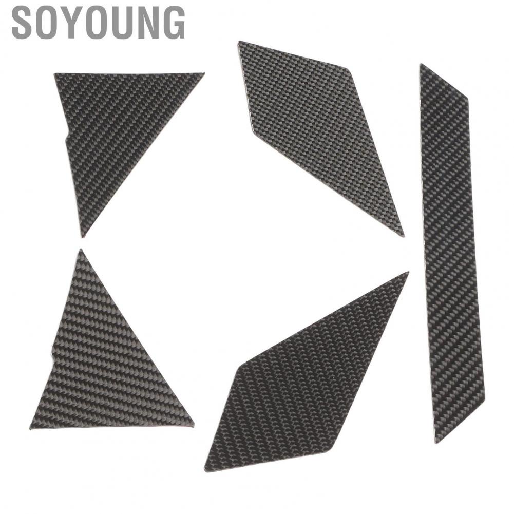 Soyoung UTV Front Face Panel Trim  UV Protection Carbon Fiber for RZR PRO XP 2021 Onwards