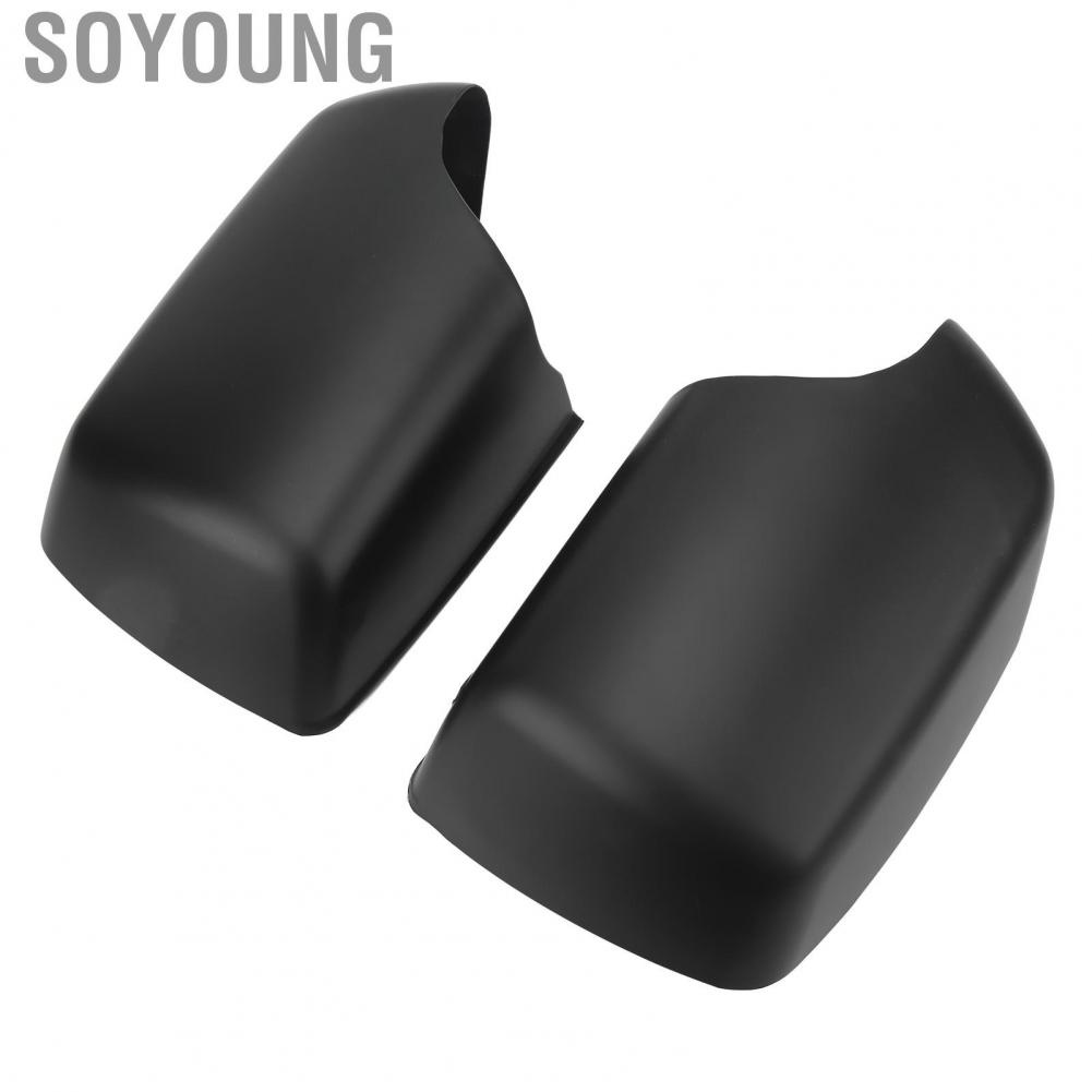 Soyoung Vehicle Rearview Mirror Cover Trim  Long Service Life Side Moulding Stable Structure Scratch Resistant 51168254903 Direct Replacement for Car