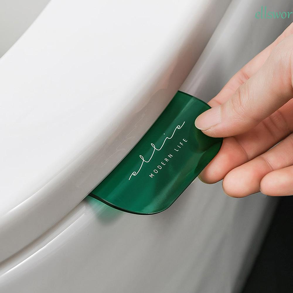 Elsweorth Vỏ Bọc Bệ Ngồi Toilet Phong Cách Bắc Âu Tránh Chạm Cảm Ứng Tiện Dụng Cho Phòng Tắm / Du Lịch