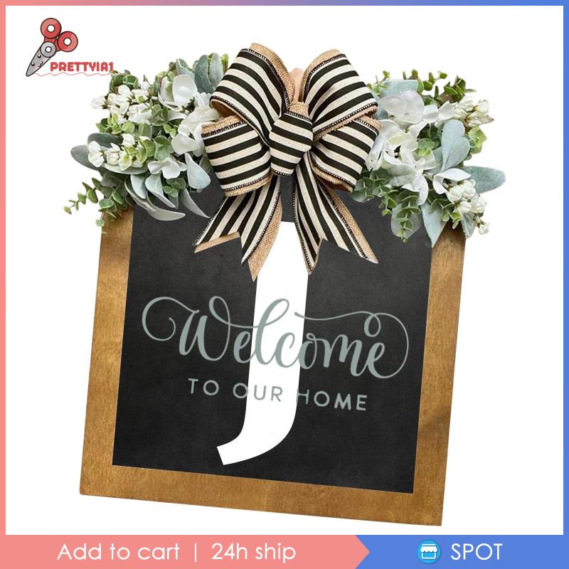 1 Biển Gỗ In Chữ Treo Cửa Ra Vào Trang Trí Phòng Khách