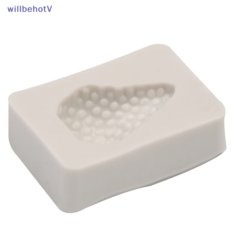 Khuôn Silicone Tạo Hình Trái Dâu Trang Trí Bánh Kem