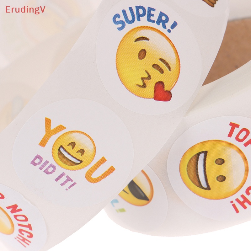 Bộ 500 Miếng Dán Mặt Buồn Tròn Dùng Làm Phần Thưởng Cho Giáo Viên [Mới] [Mới]