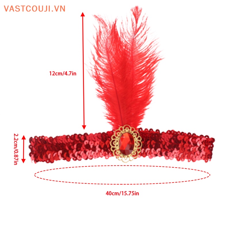 Băng Đô Cài Tóc Đính Lông Vũ Và Ngọc Trai Dễ Thương Sáng Tạo Thời Trang Dự Tiệc Cho Nữ