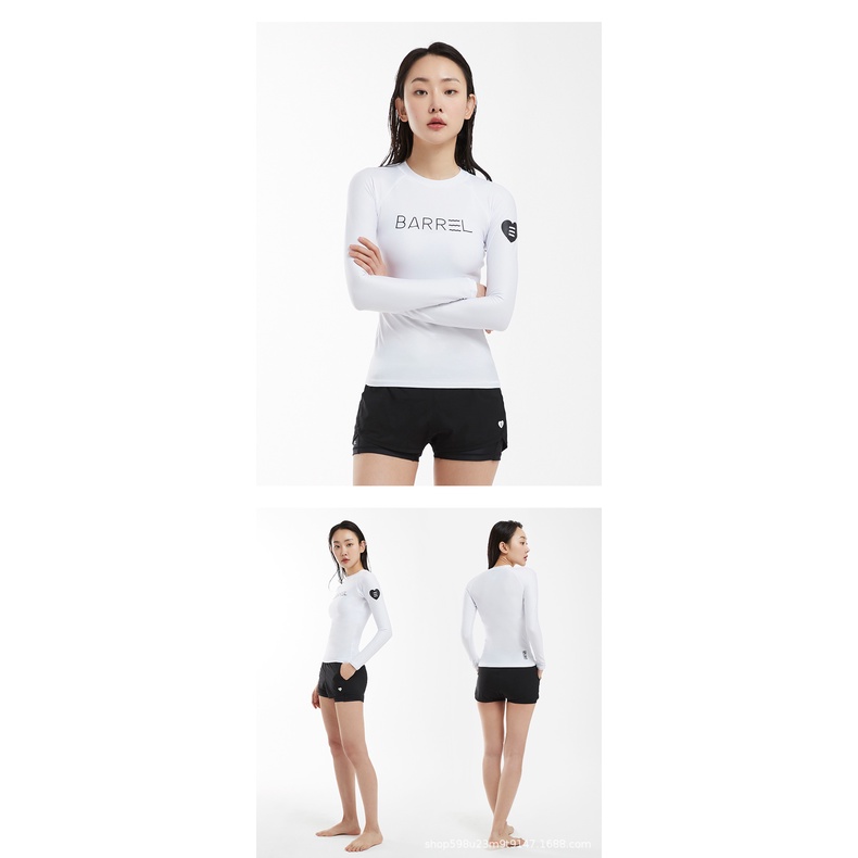 Áo Bơi Lướt Sóng Dài Tay Chống Nắng Mau Khô Thiết Kế Tách Rời Cho Nữ